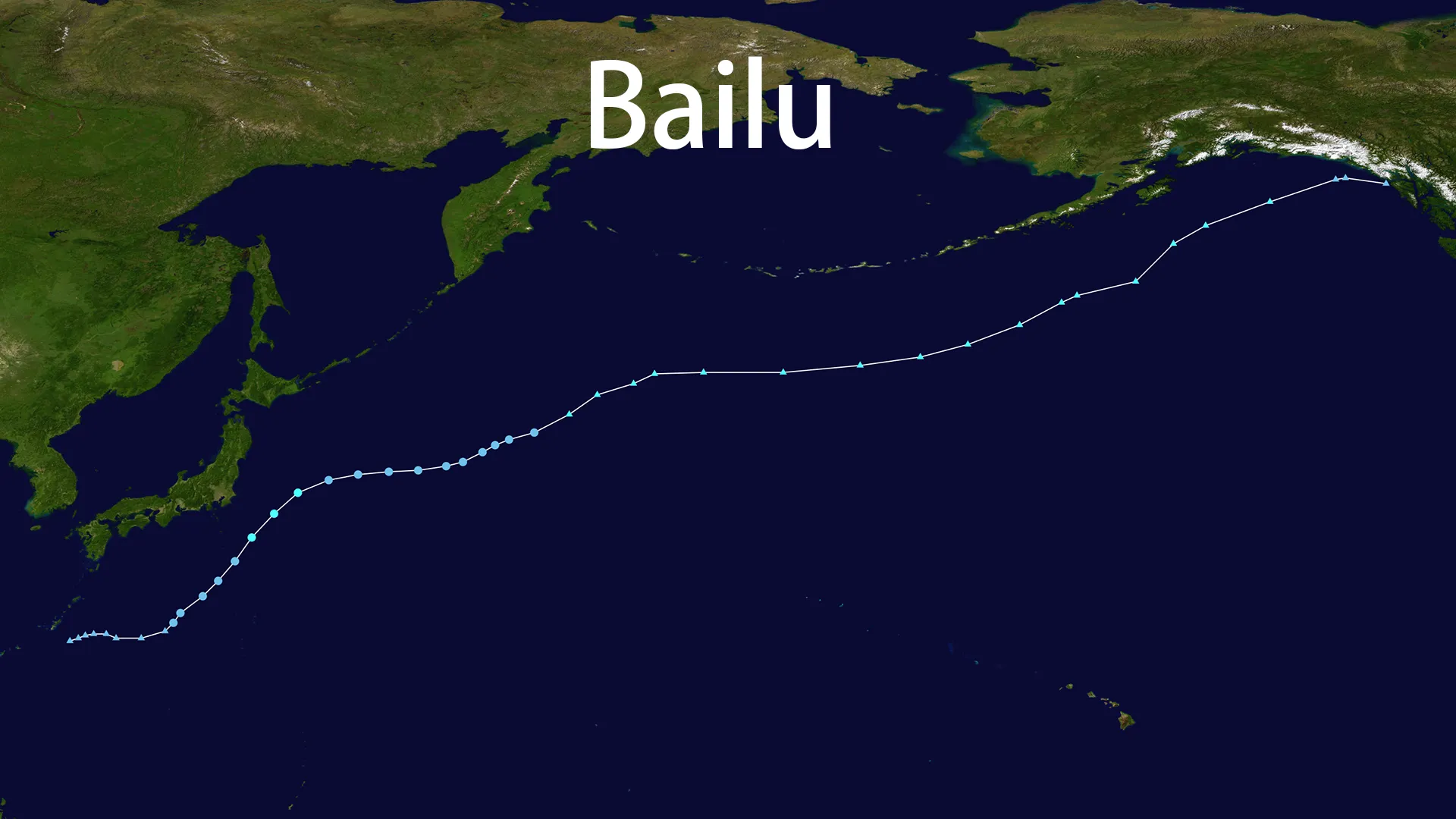 Track map of Bailu