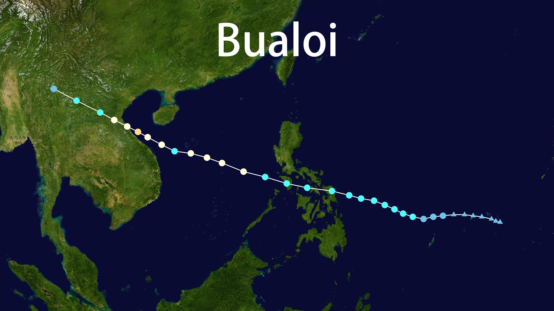 Track map of Bualoi