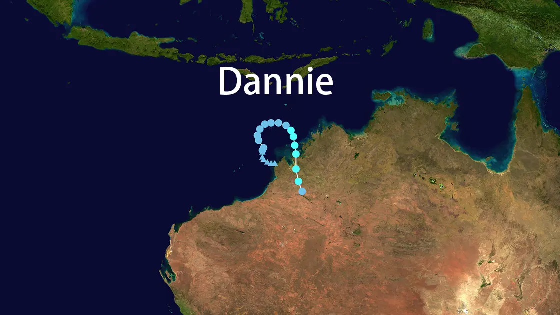 Track map of Dianne