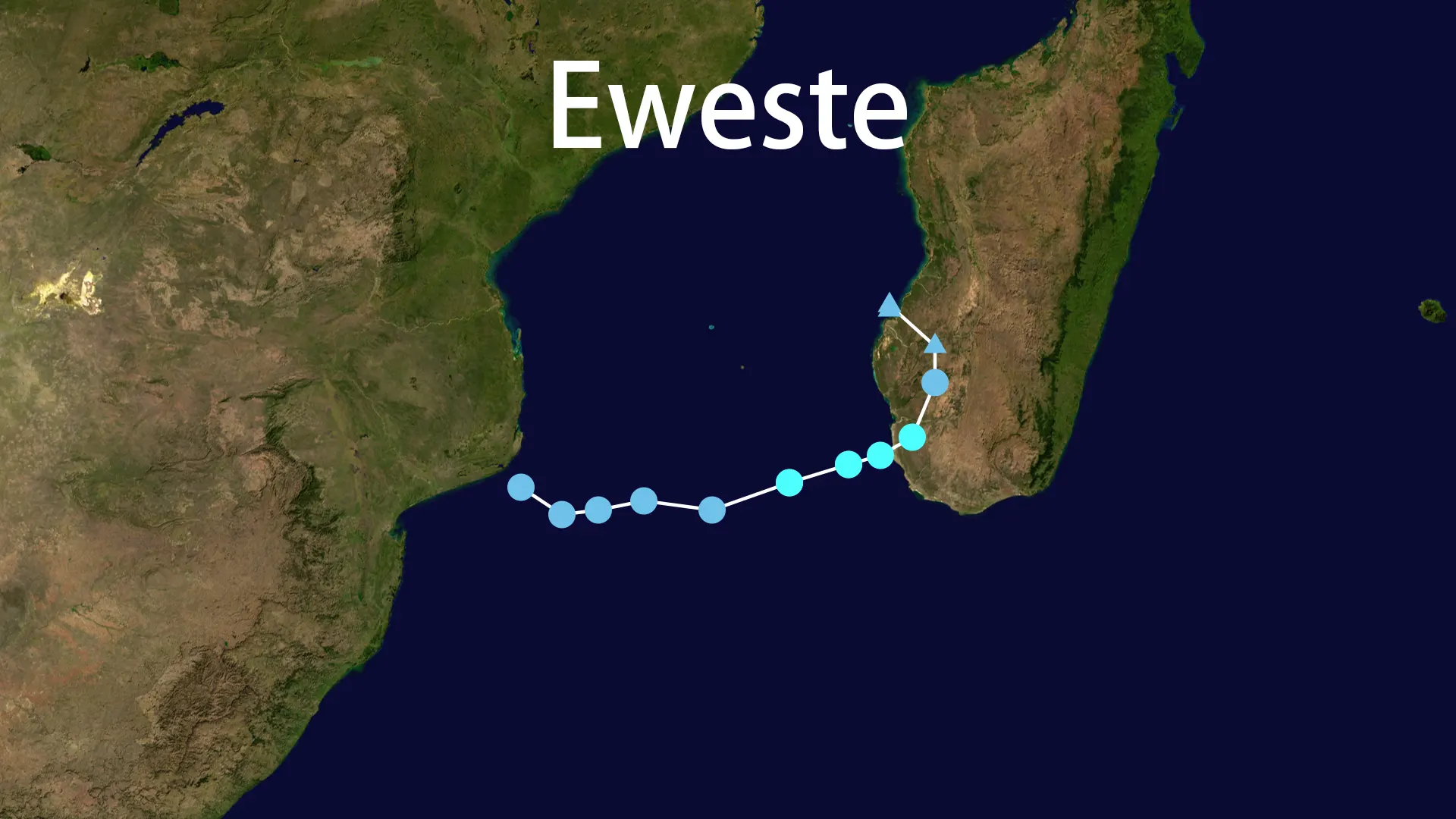 Track map of Ewetse
