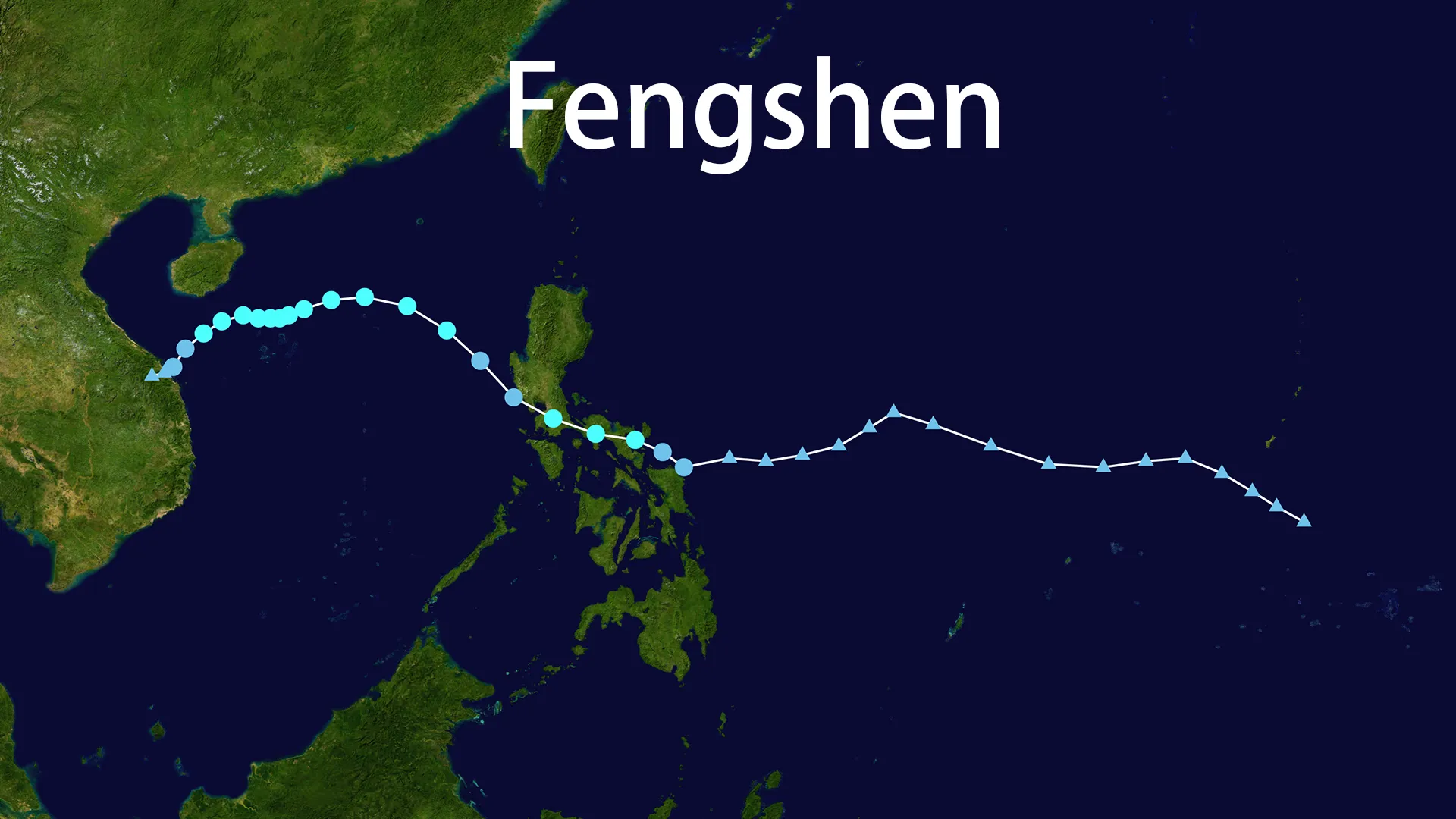 Track map of Fengshen