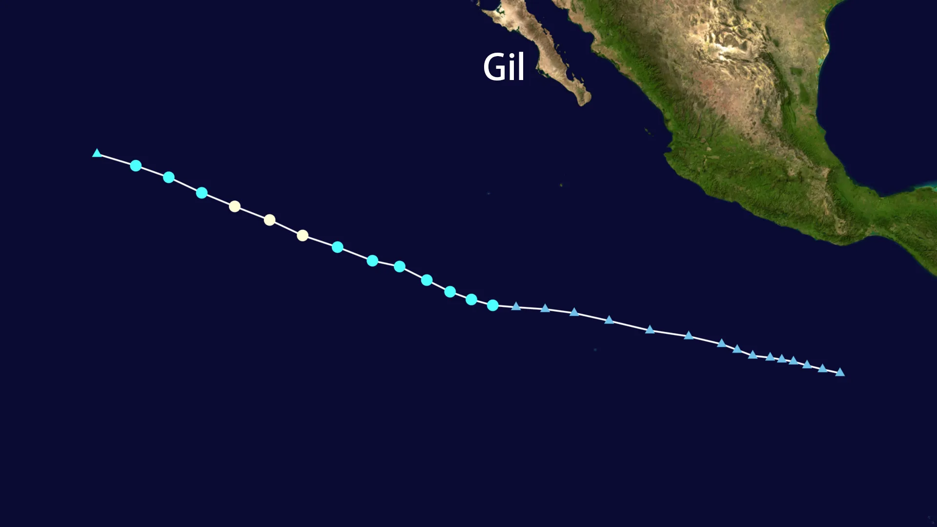 Track map of Gil