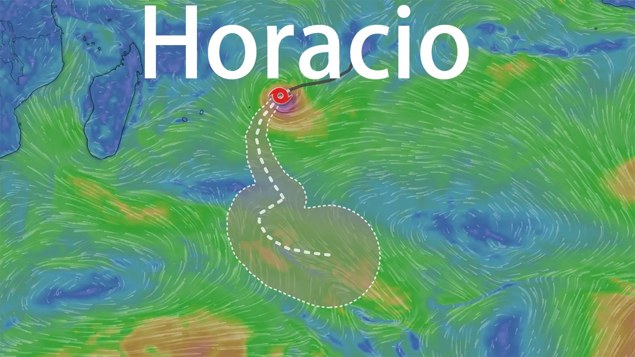 Track map of Horacio