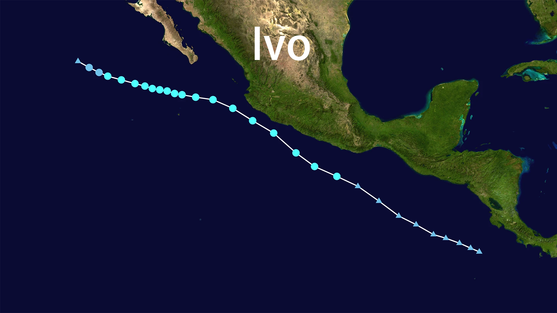 Track map of Ivo