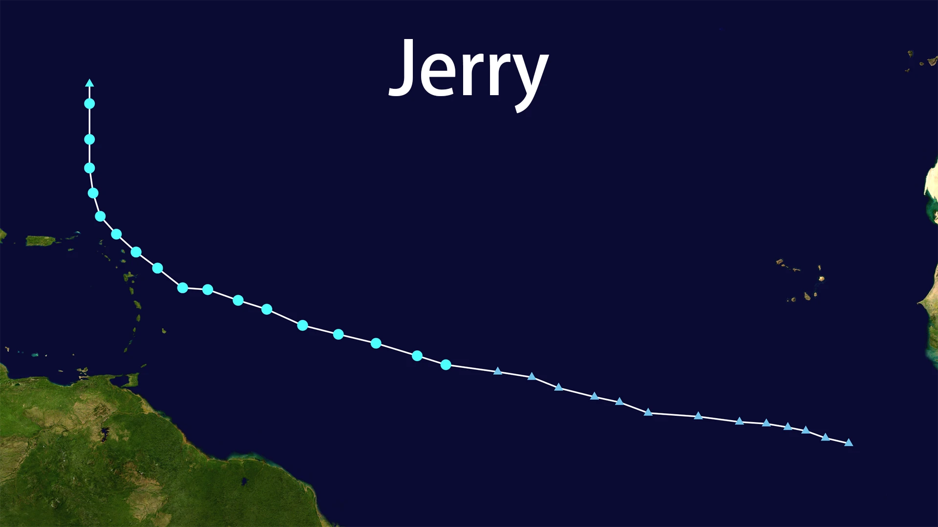 Track map of Jerry