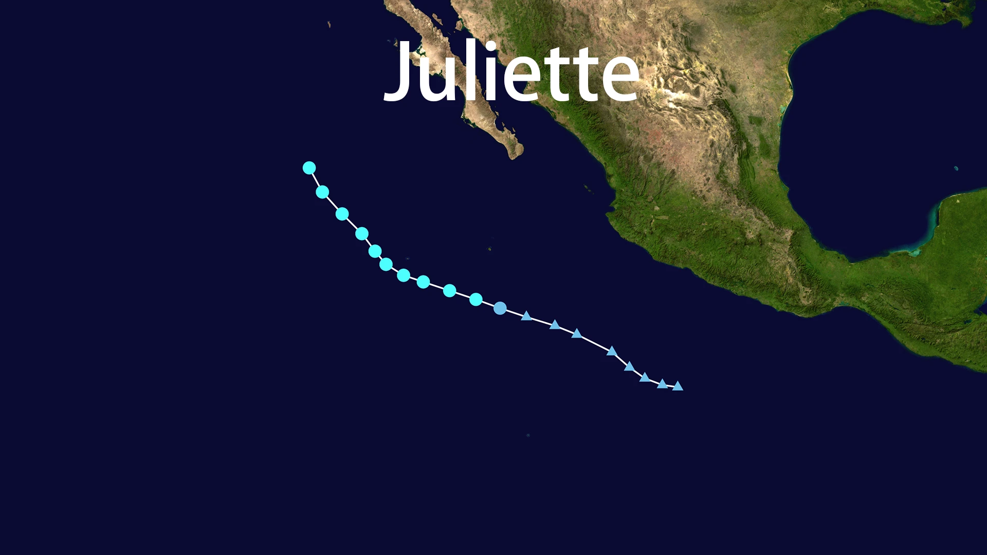 Track map of Juliette