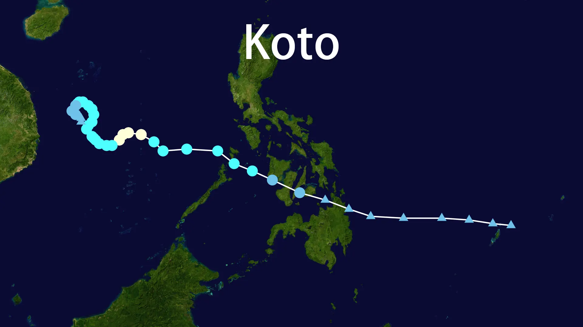 Track map of Koto