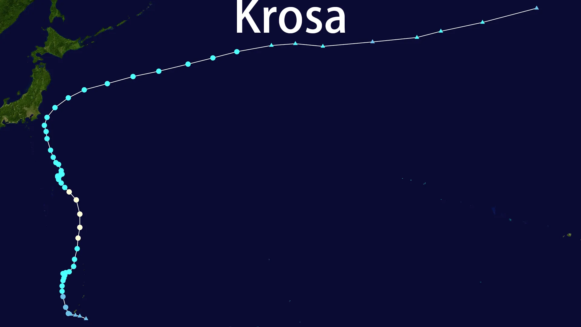 Track map of Krosa