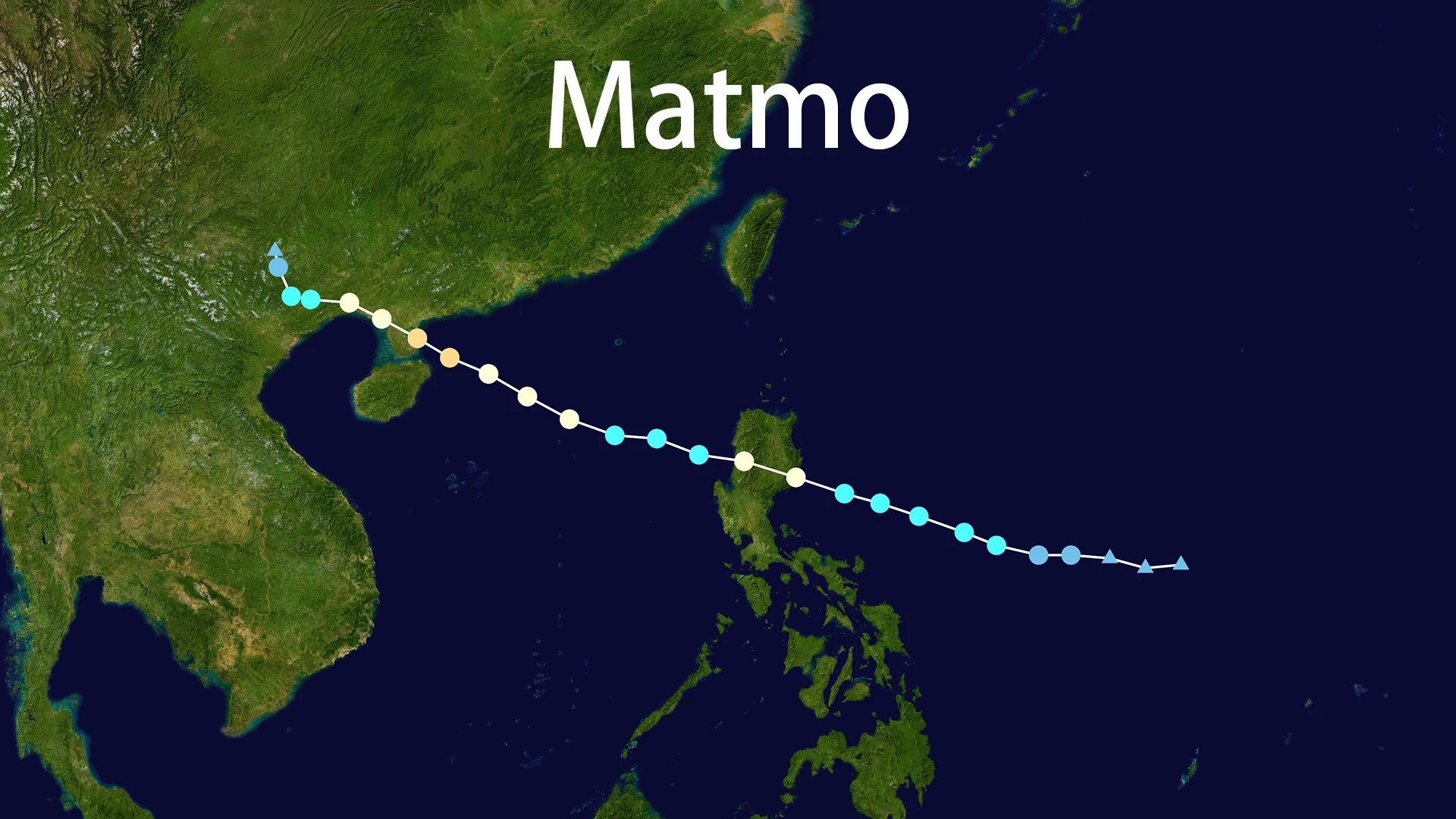 Track map of Matmo