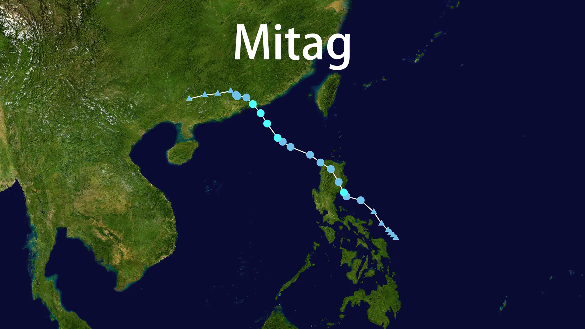 Track map of Mitag