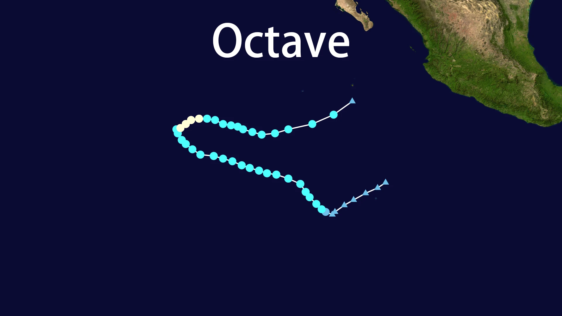 Track map of Octave