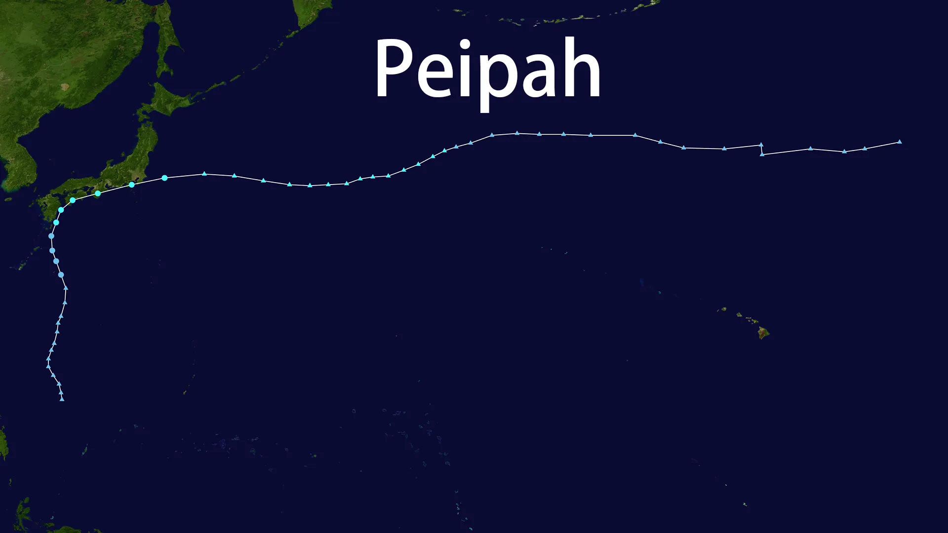 Track map of Peipah