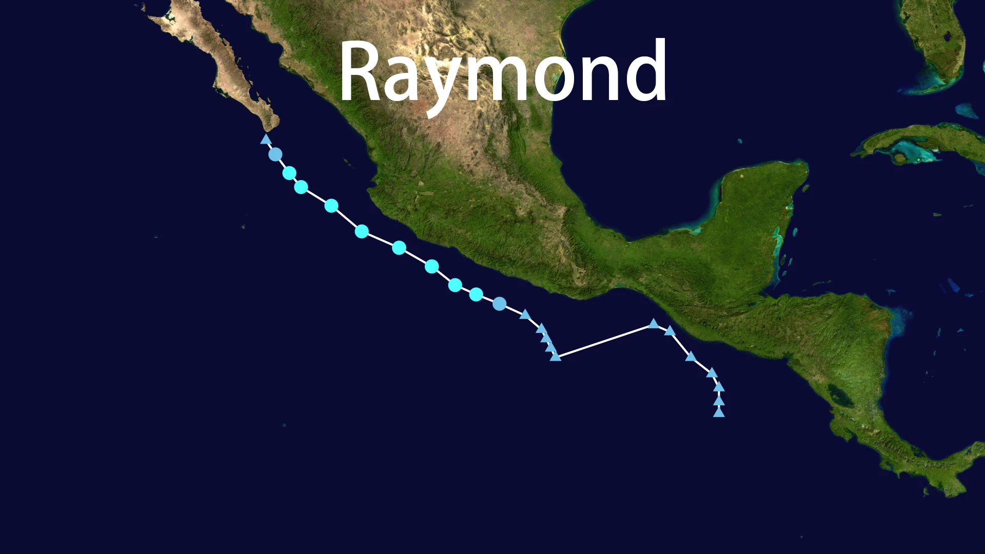 Track map of Raymond